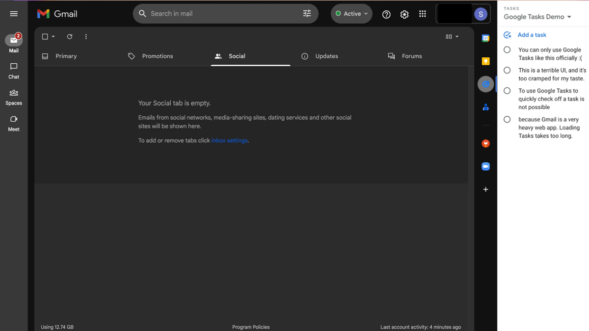 Những tính năng của Google Tasks