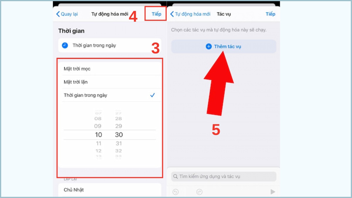 Hẹn giờ gửi tin nhắn trên iPhone bằng phím tắt tự động hóa iOS 13 - bước 2