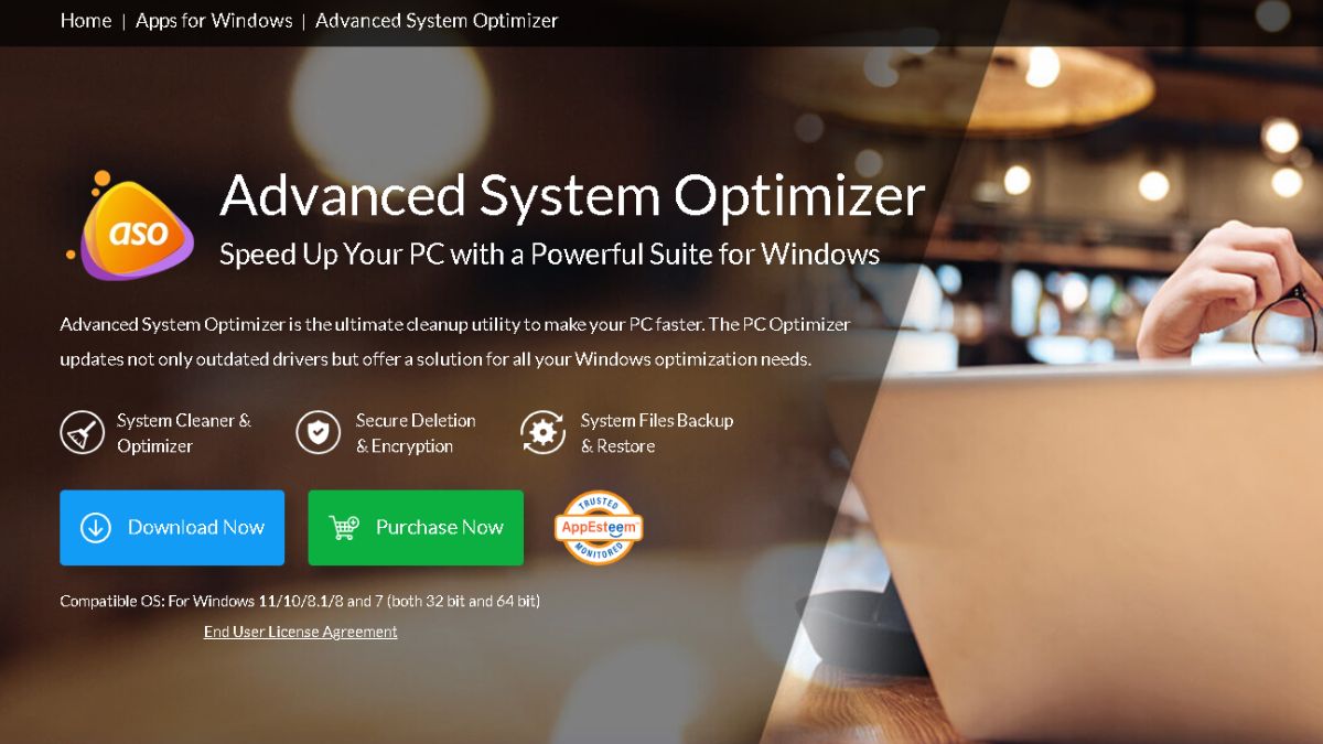 Phần mềm gỡ cài đặt Advanced System Optimizer