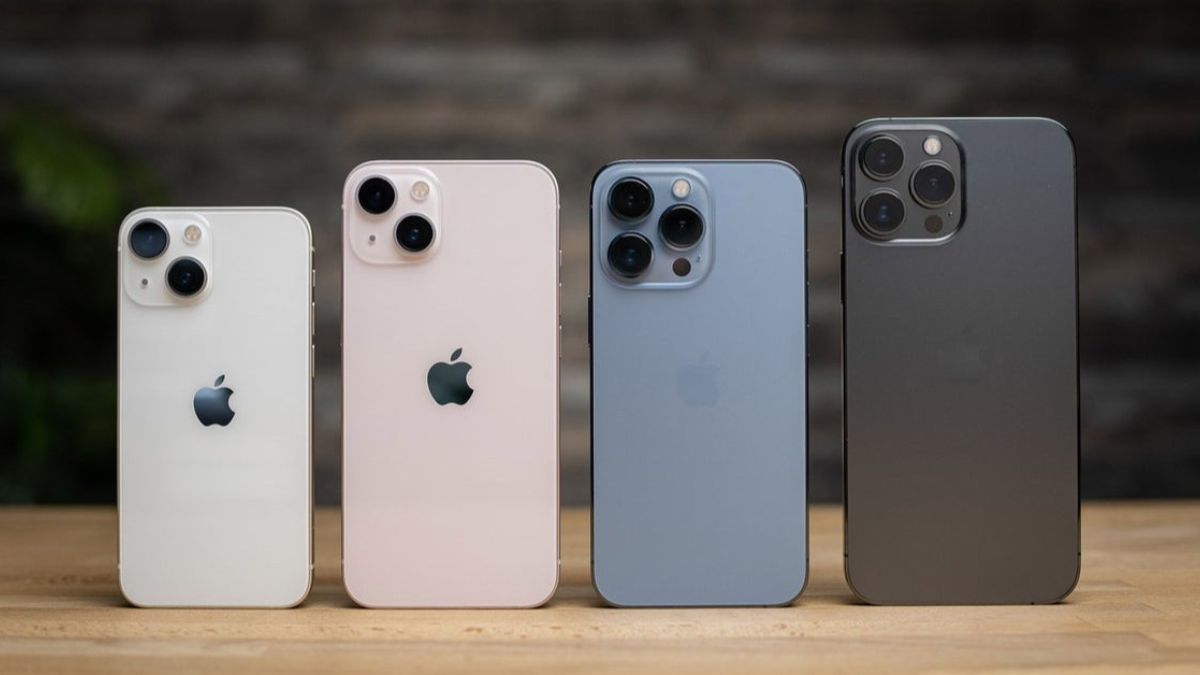 Dòng iPhone 13 chống nước kháng bụi