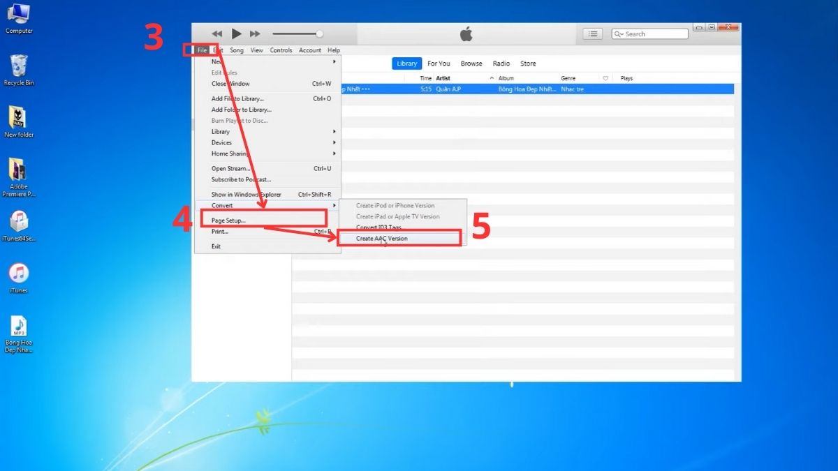 Tải nhạc chuông iPhone 11 Pro Max bằng iTunes Store - bước 2