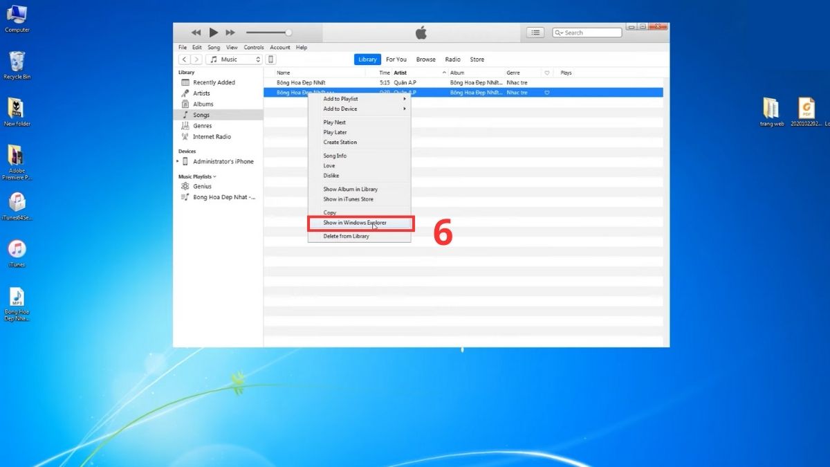 Tải nhạc chuông iPhone 11 Pro Max bằng iTunes Store - bước 3
