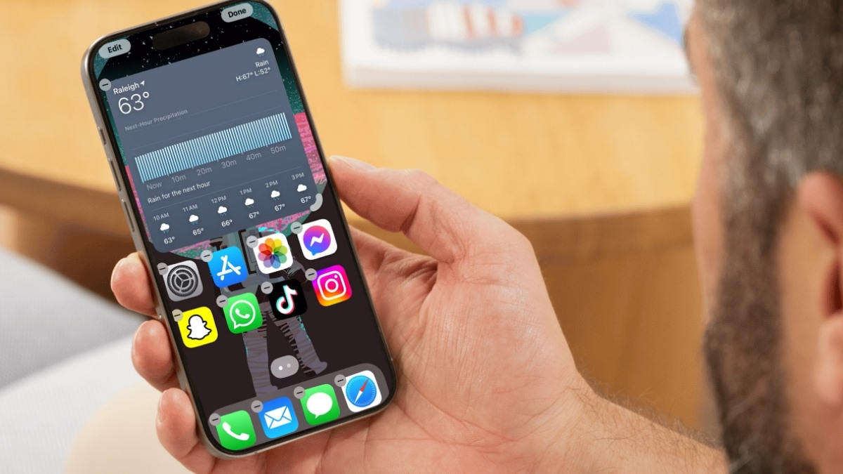 Những lưu ý khi thêm Widget cho iPhone