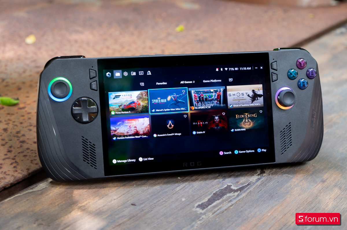 So sánh ROG Xbox Ally X vs Ally X về sức mạnh xử lý