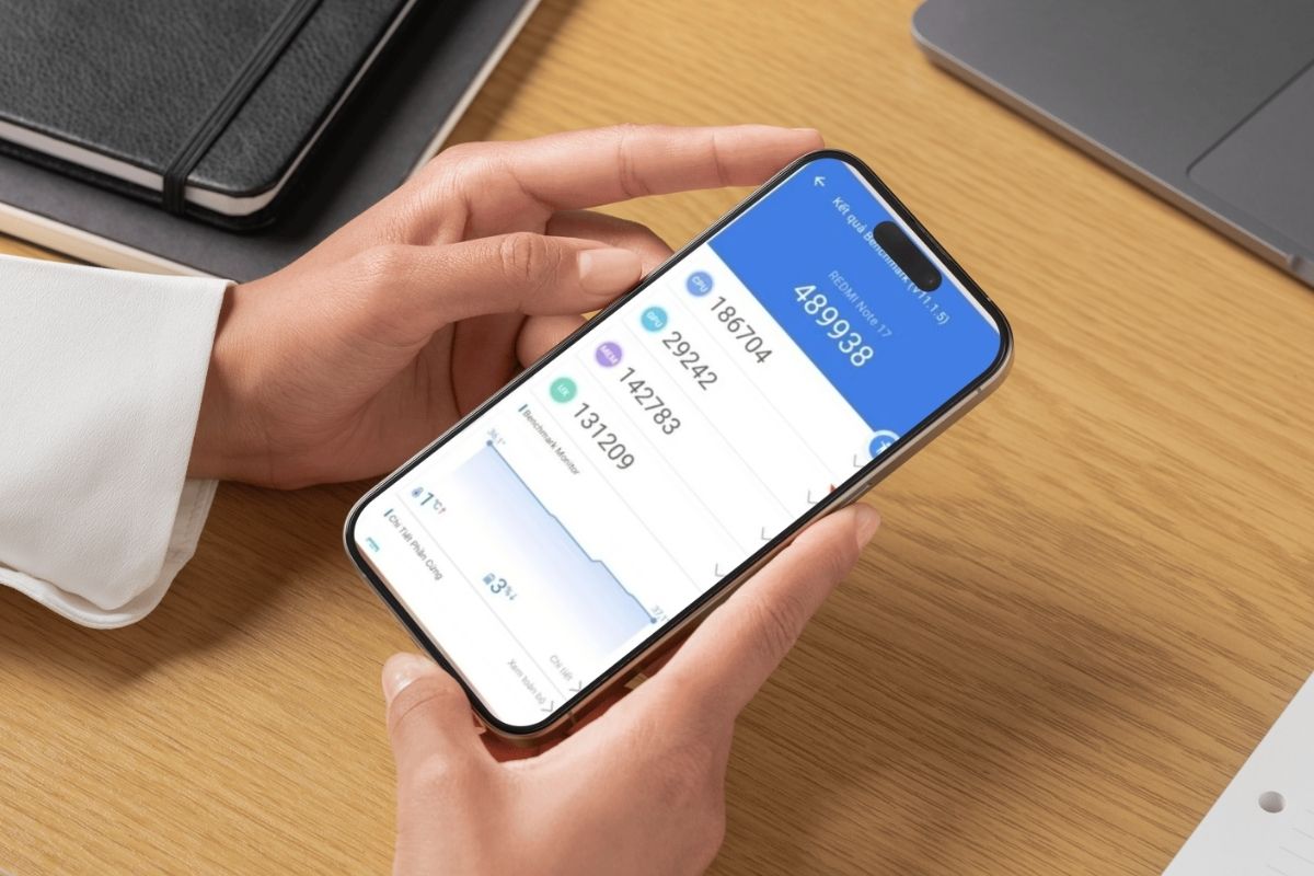 AnTuTu Redmi Note 17 đạt bao nhiêu điểm? Đánh giá chi tiết hiệu năng AnTuTu Redmi Note 17 đạt bao nhiêu điểm? Đánh giá chi tiết hiệu năng