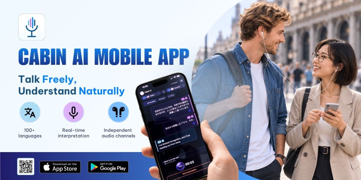 App dịch tiếng Anh bằng giọng nói Cabin AI