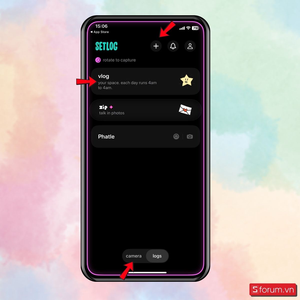 Sử dụng cơ bản app