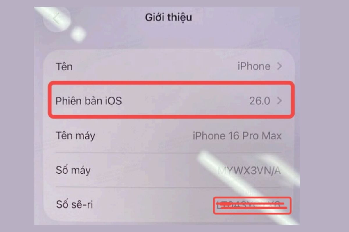 Kiểm tra và cập nhật iOS trên iPhone mới