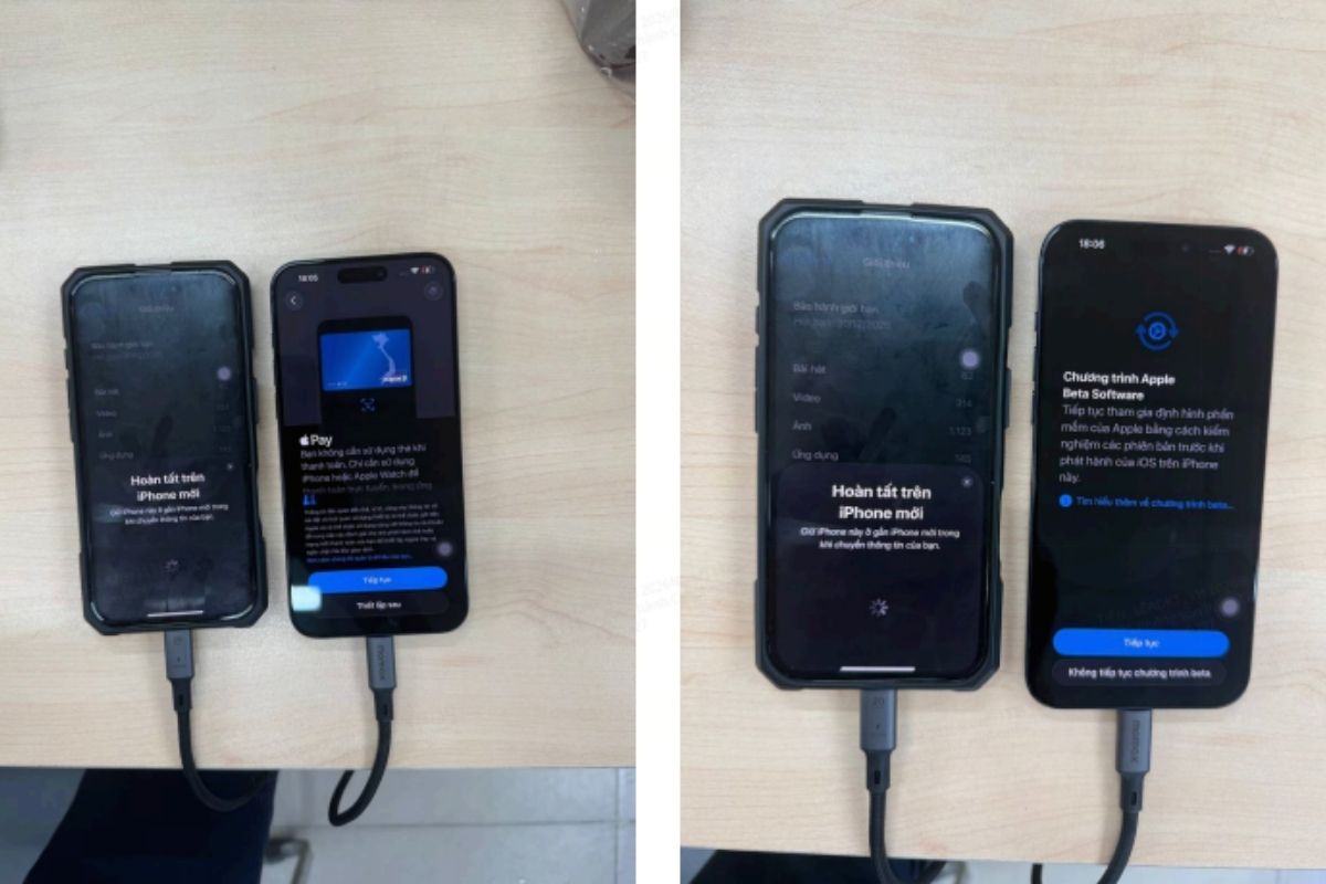 Thiết lập các dịch vụ Apple