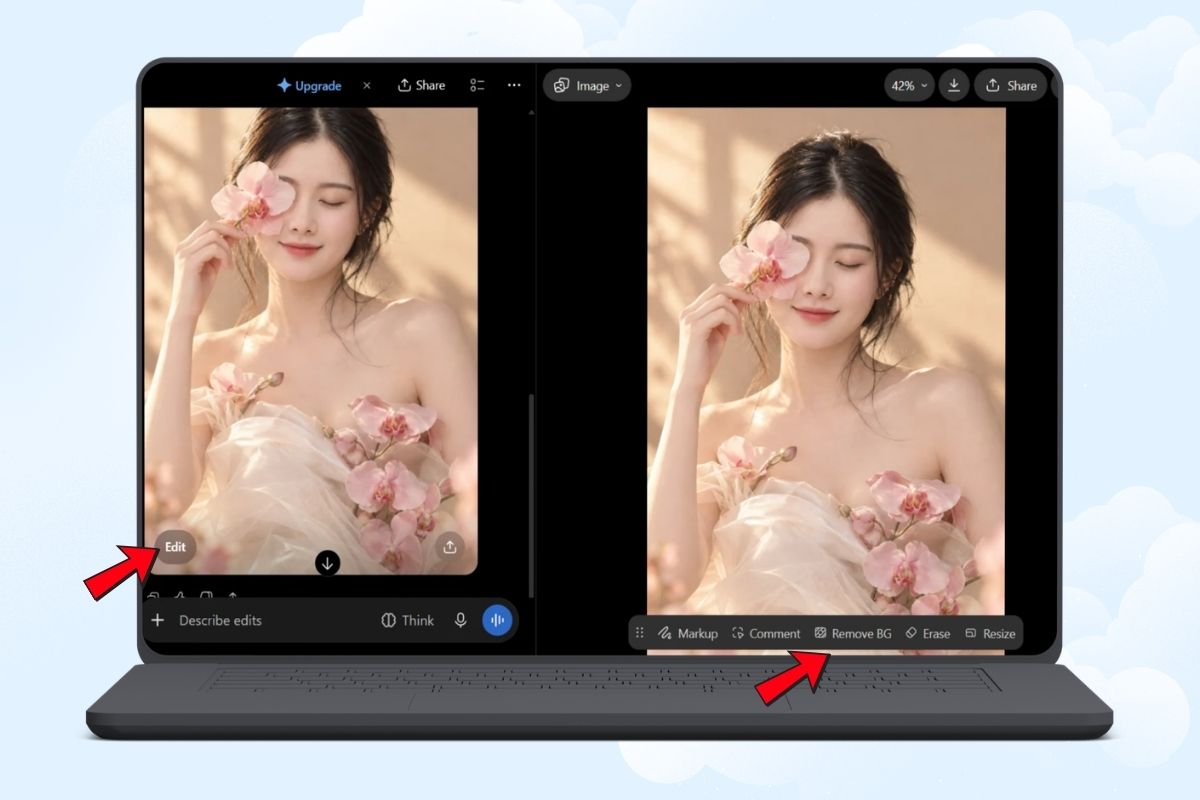 Tạo ảnh và tinh chỉnh kết quả