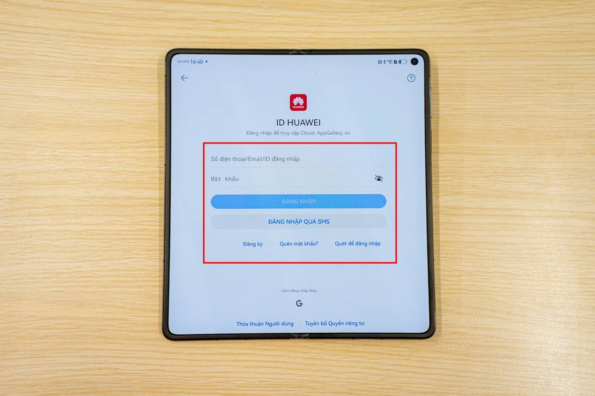 đăng ký tài khoản