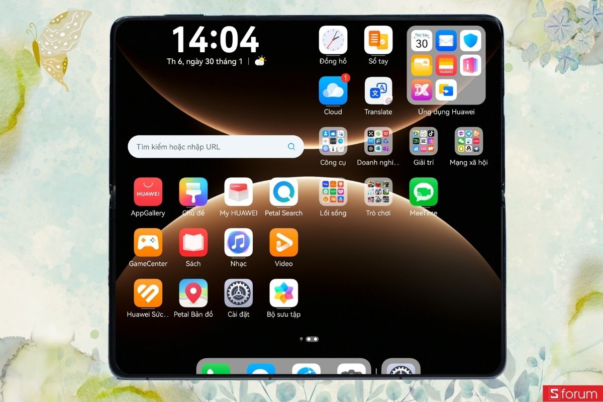 Hướng dẫn các bước chỉnh sửa ảnh bằng AI trên Huawei Mate X7 bước 1