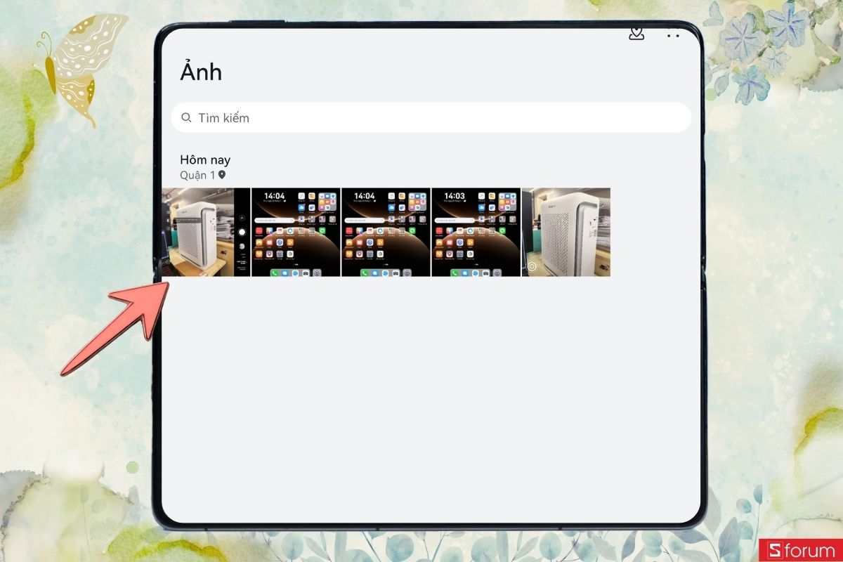 Hướng dẫn các bước chỉnh sửa ảnh bằng AI trên Huawei Mate X7 bước 3