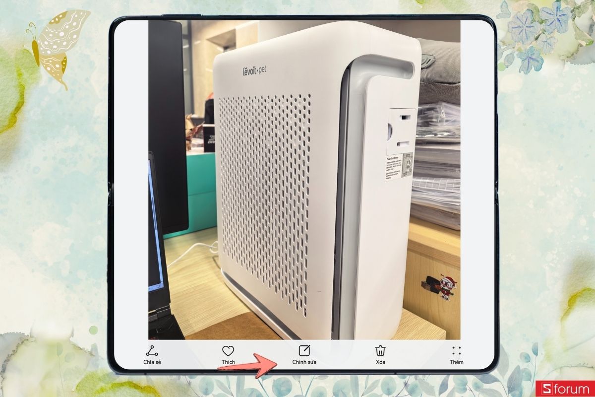 Hướng dẫn các bước chỉnh sửa ảnh bằng AI trên Huawei Mate X7 bước 4