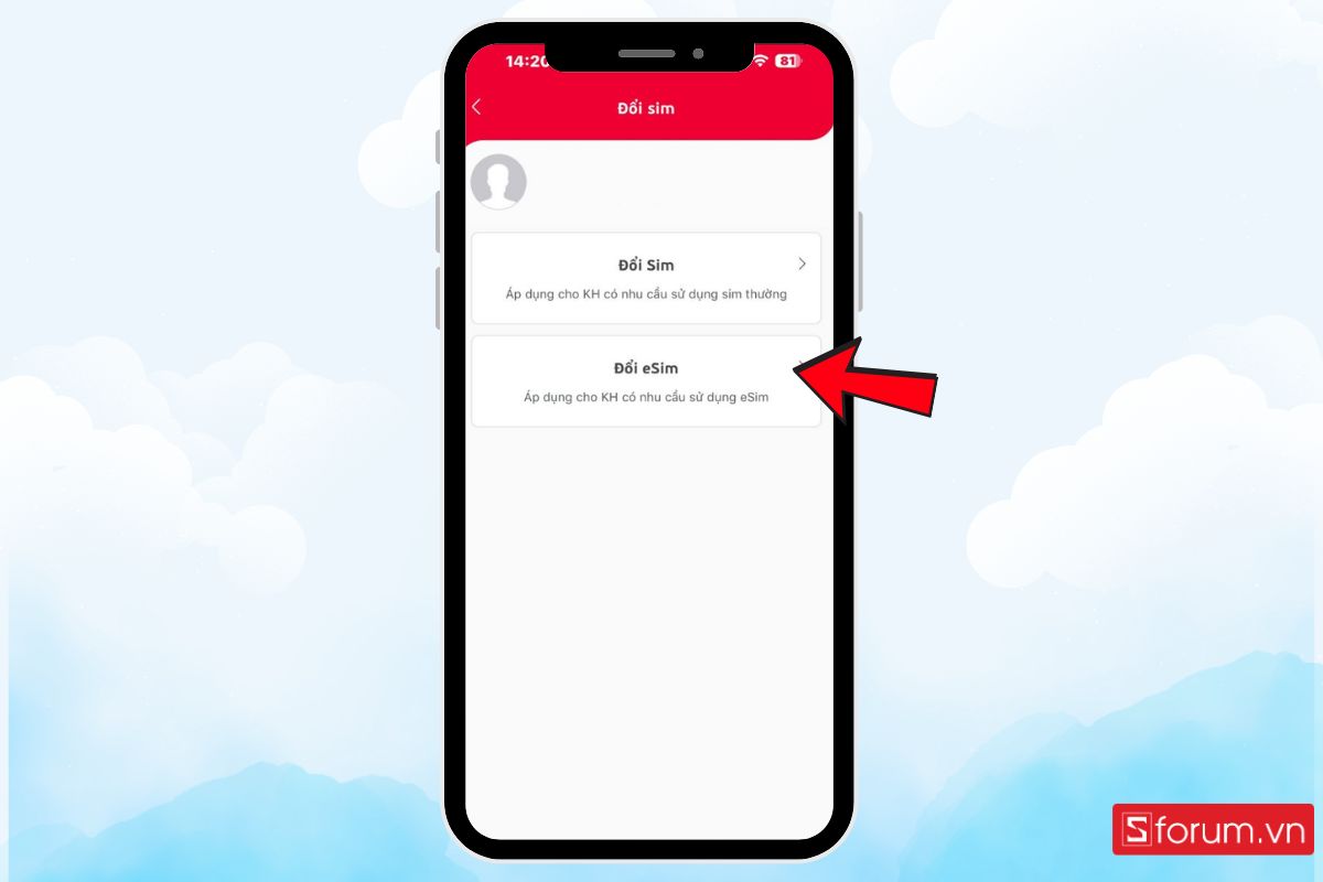 Đổi eSIM 