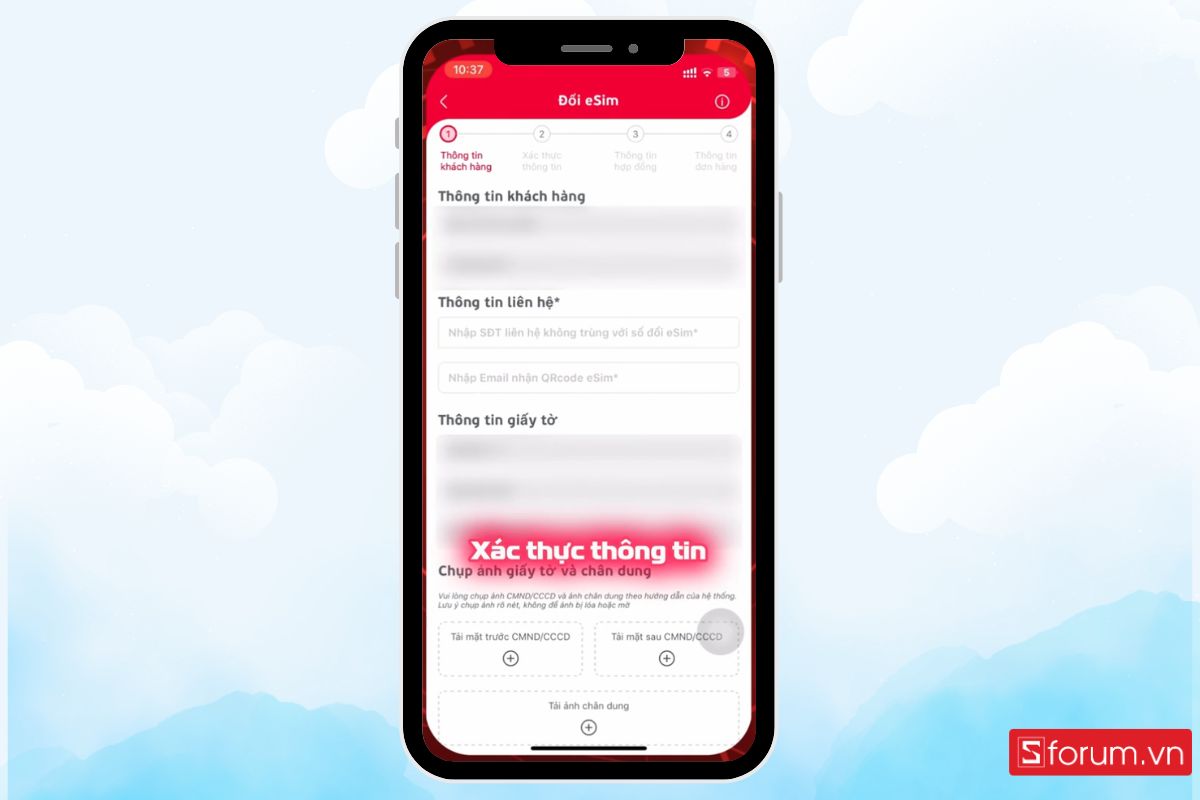 Cung cấp thông tin xác thực