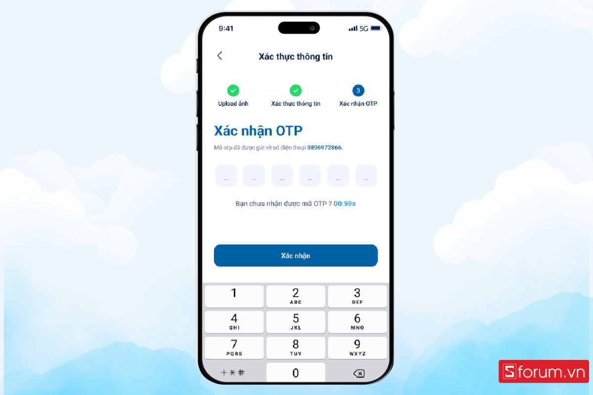 Nhập mã OTP