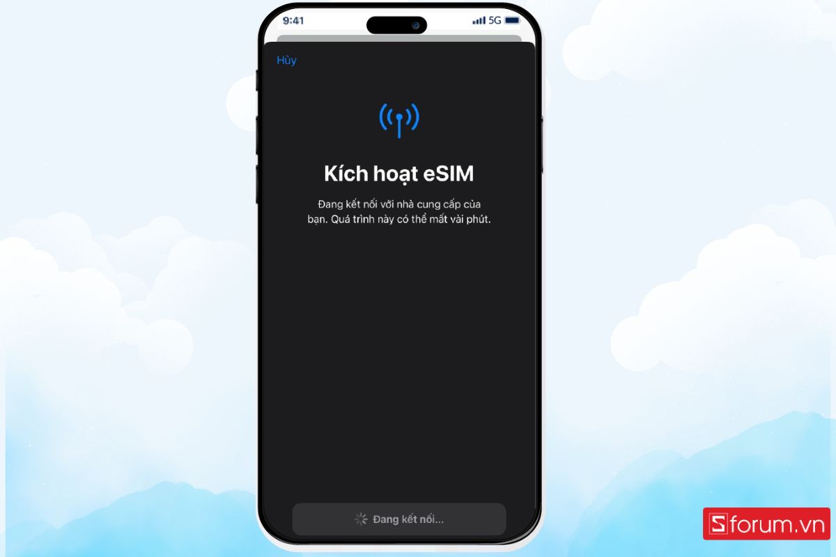 Kích hoạt eSIM