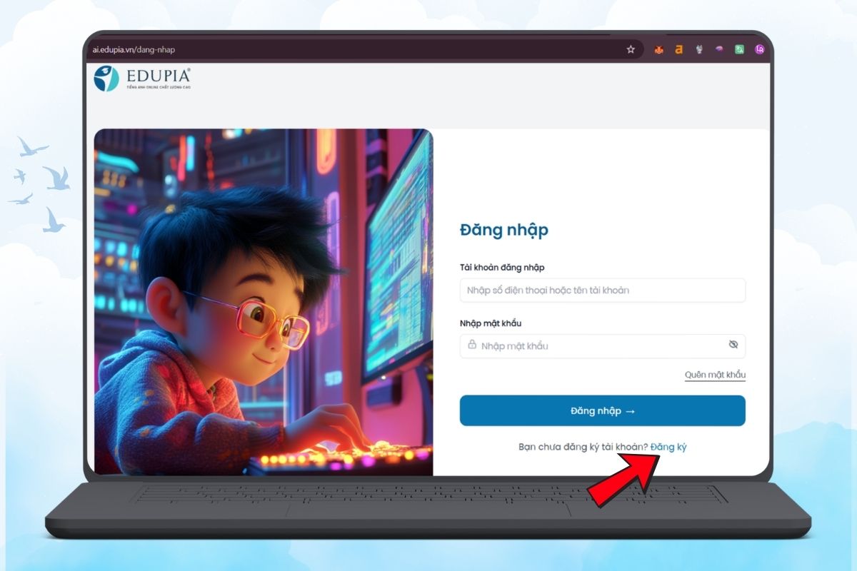 Truy cập Website
