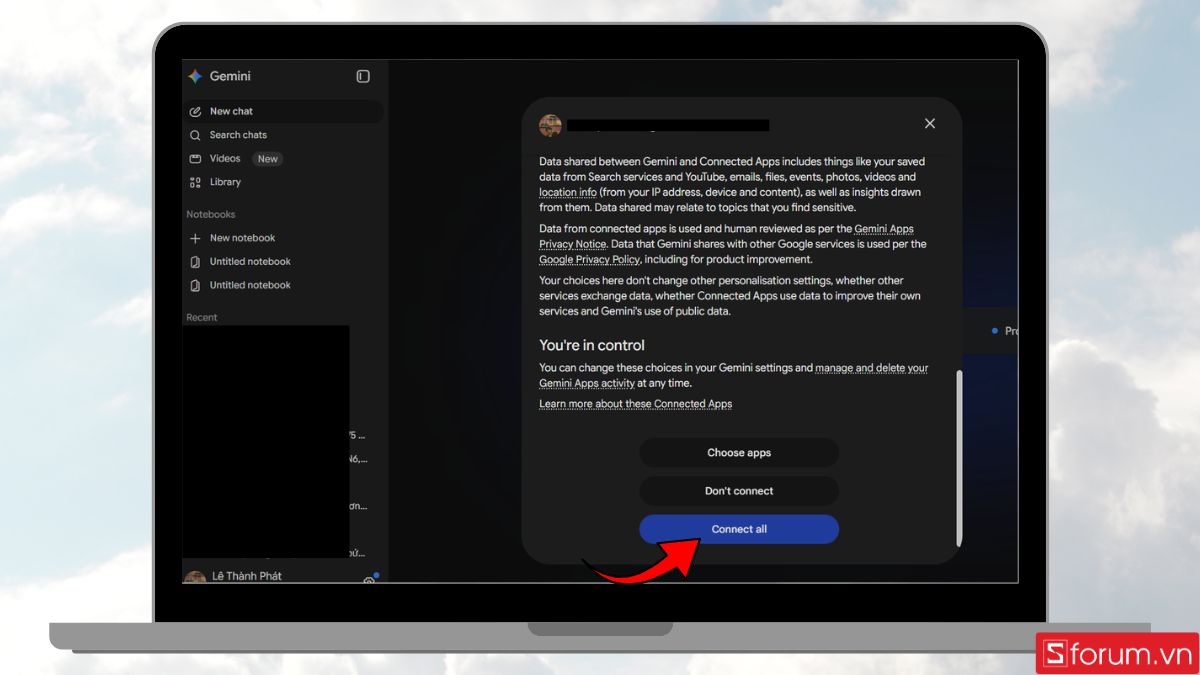 Kết nối các ứng dụng Google