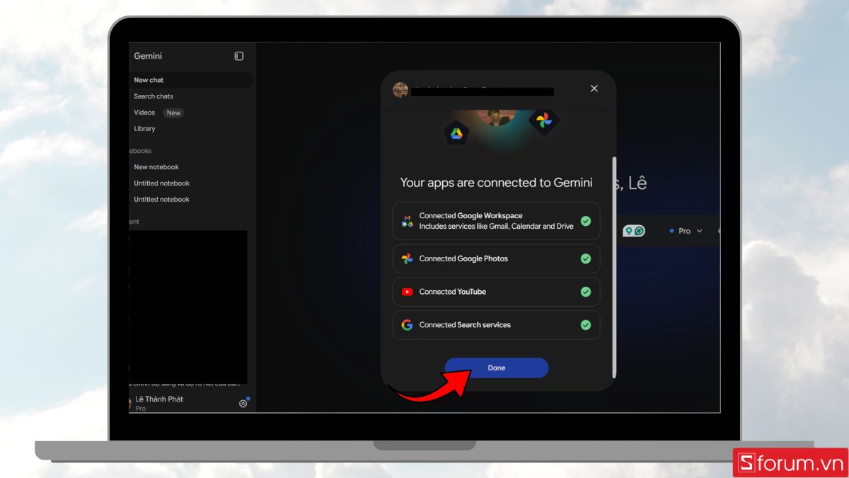 Hoàn tất kết nối hệ sinh thái Google