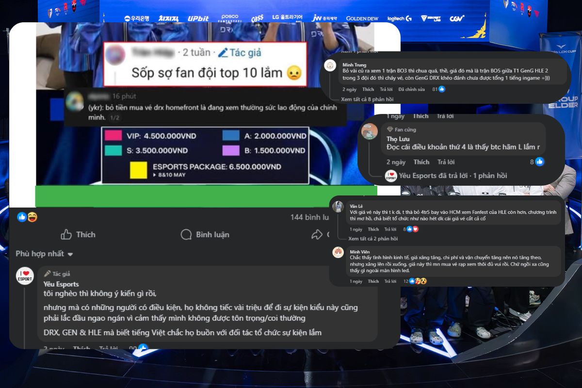 Bất bình từ cộng đồng mạng