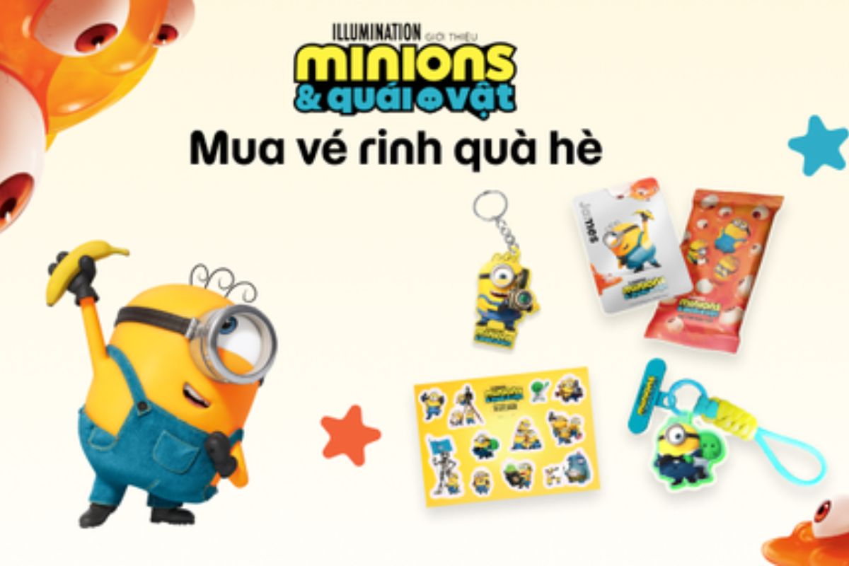 Những lưu ý khi đặt vé xem phim Minions