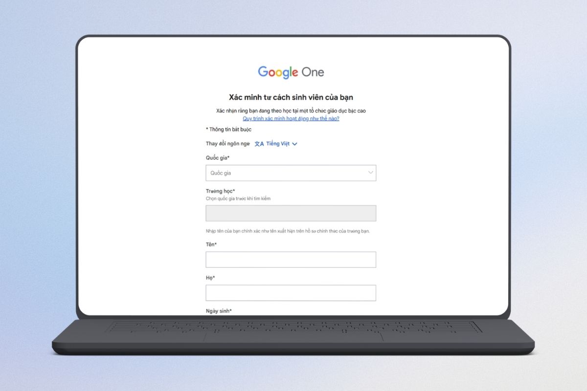 Hướng dẫn nhận miễn phí 1 năm gói Google AI Plus - Bước 2