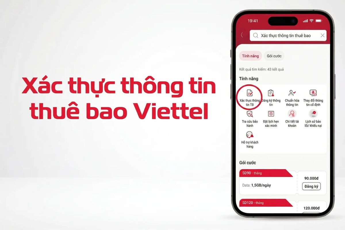 Xác thực SIM Viettel là gì