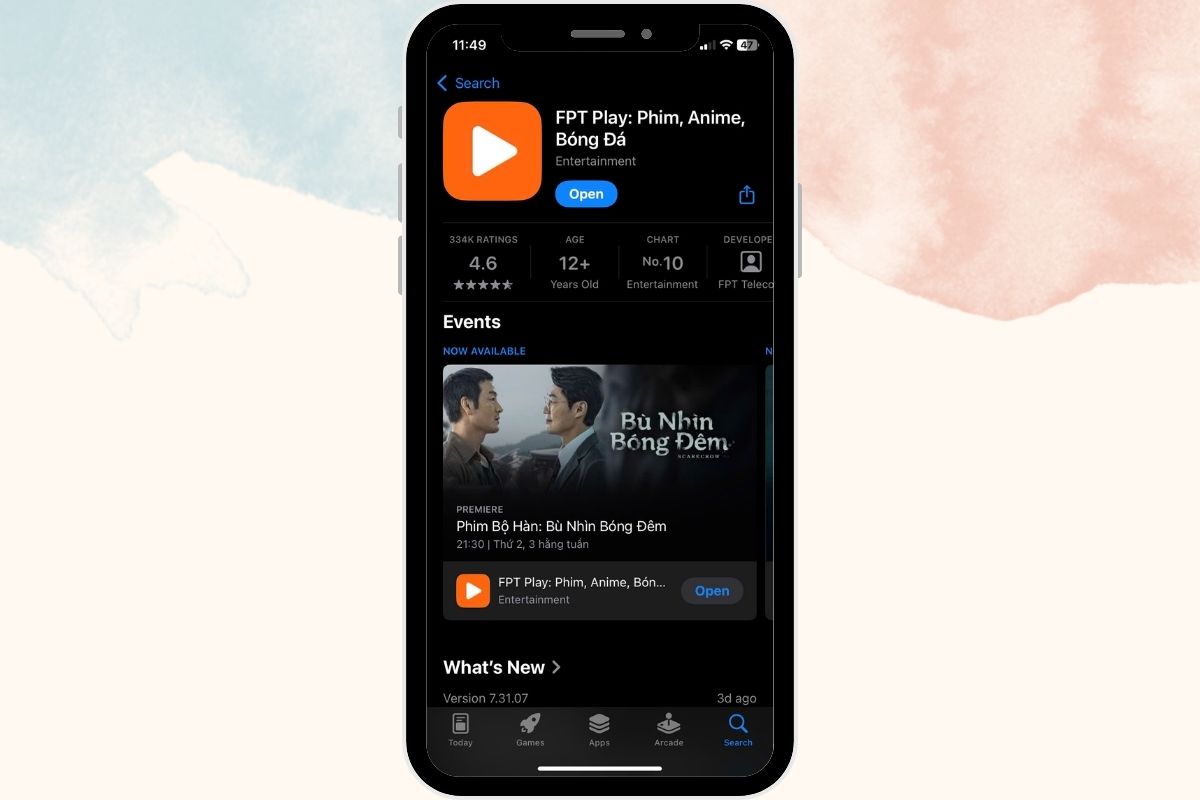 Tải ứng dụng FPT Play