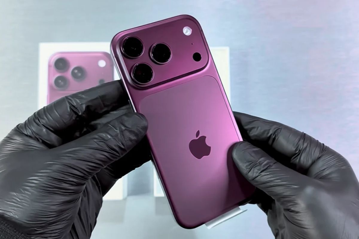 iPhone 18 Pro màu đỏ Burgundy