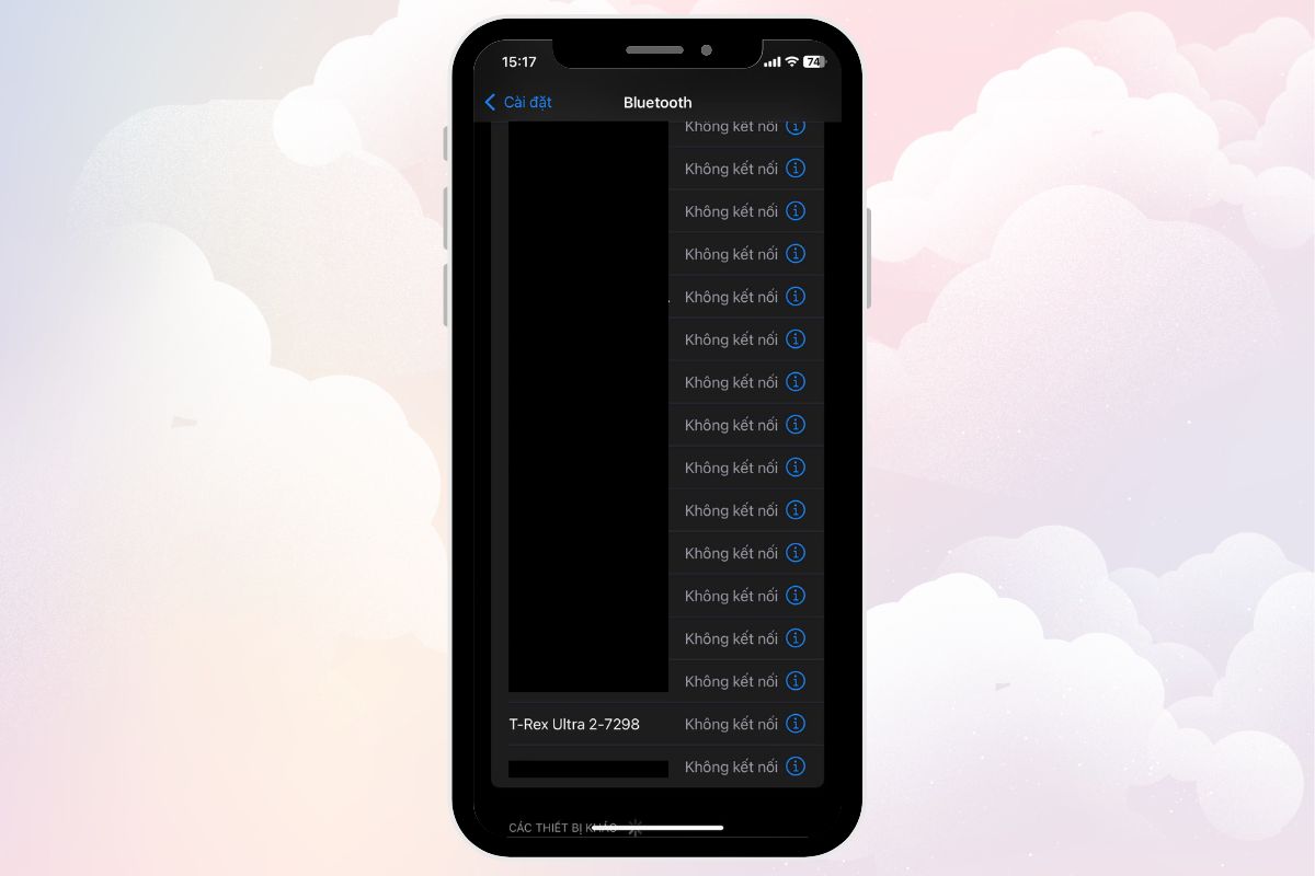 Kết nối thủ công đồng hồ