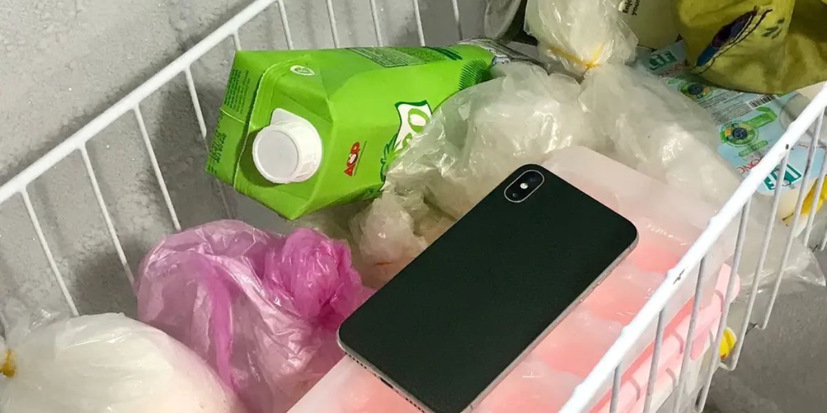 Điện thoại để trong tủ lạnh có làm mất bảo hành không