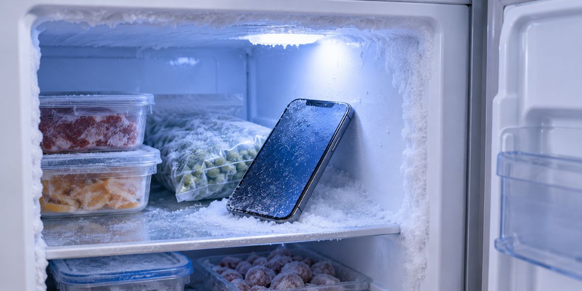 Lỡ để quên điện thoại trong tủ lạnh có sao không? Cách "sơ cứu" chuẩn từ nhà sản xuất