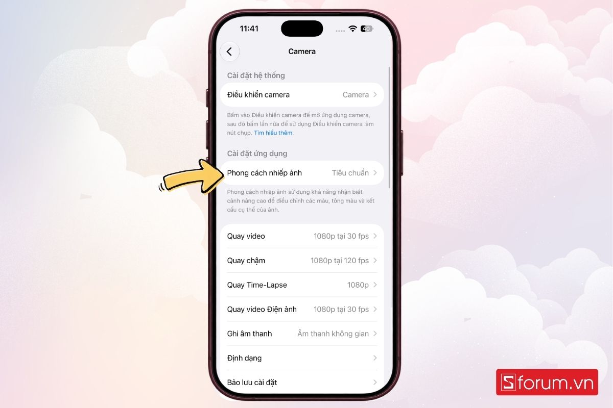 Truy cập Phong cách nhiếp ảnh