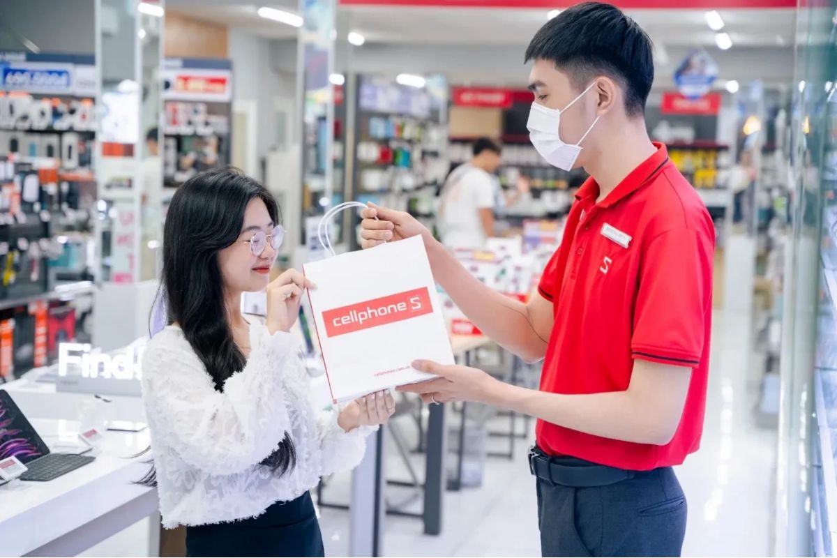 CellphoneS là một trong những hệ thống bán lẻ uy tín