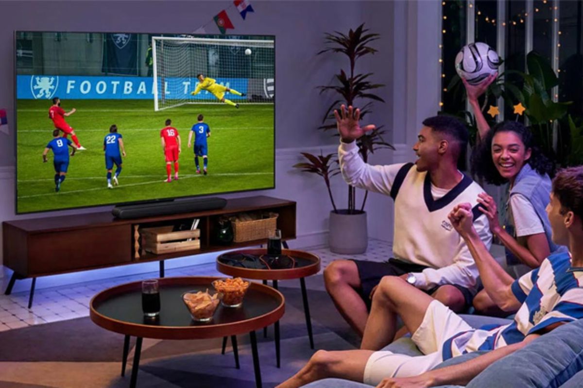 Cách bố trí Tivi 75 inch chuẩn góc nhìn