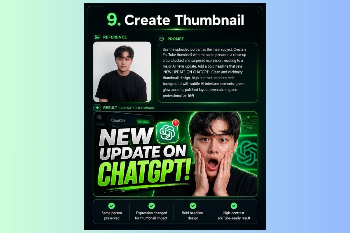 Tạo thumbnail YouTube