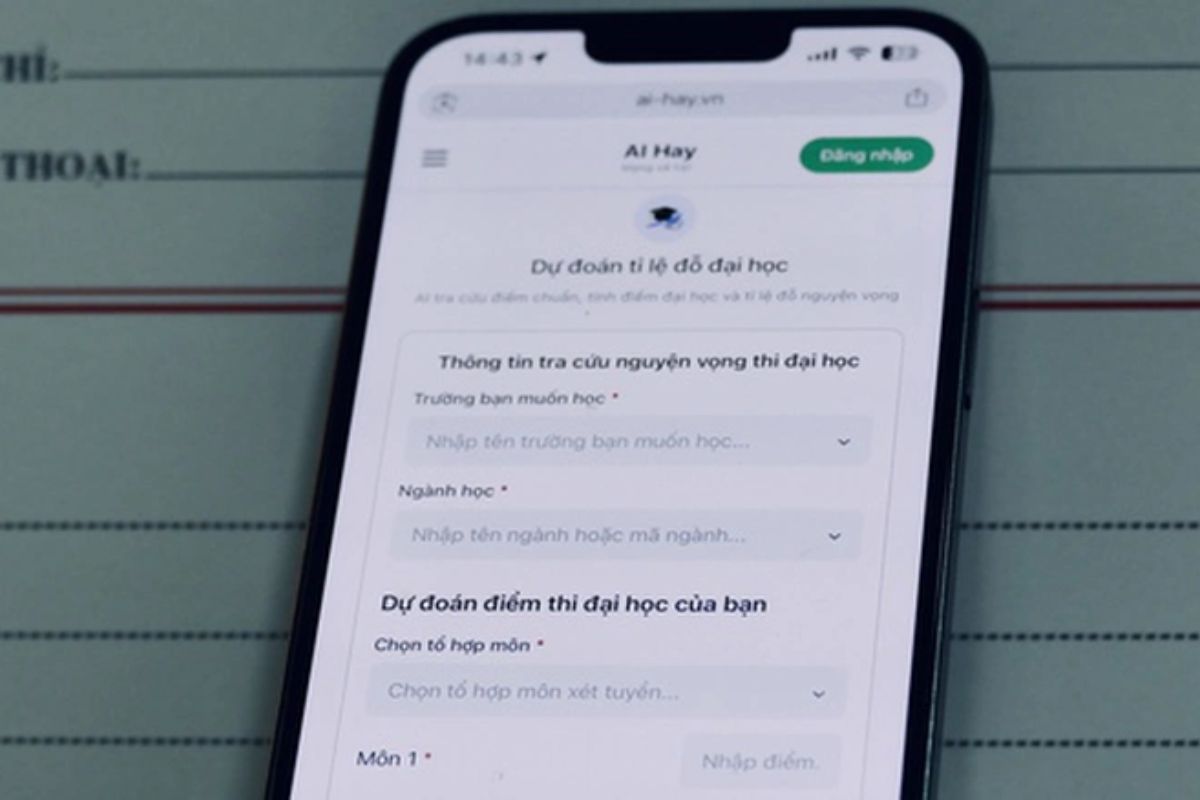 Dự đoán dựa trên dữ liệu thật, nguồn chính thống