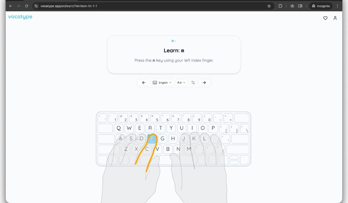 Các tính năng nổi bật của VocaType app