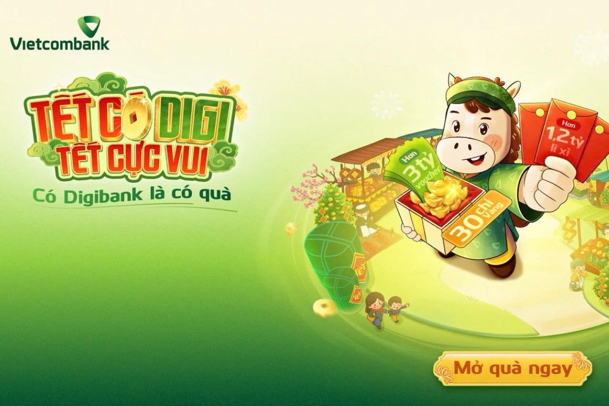 Hướng dẫn tham gia chương trình Vía Thần Tài từ VCB DigiBank Hướng dẫn tham gia chương trình Vía Thần Tài từ VCB DigiBank