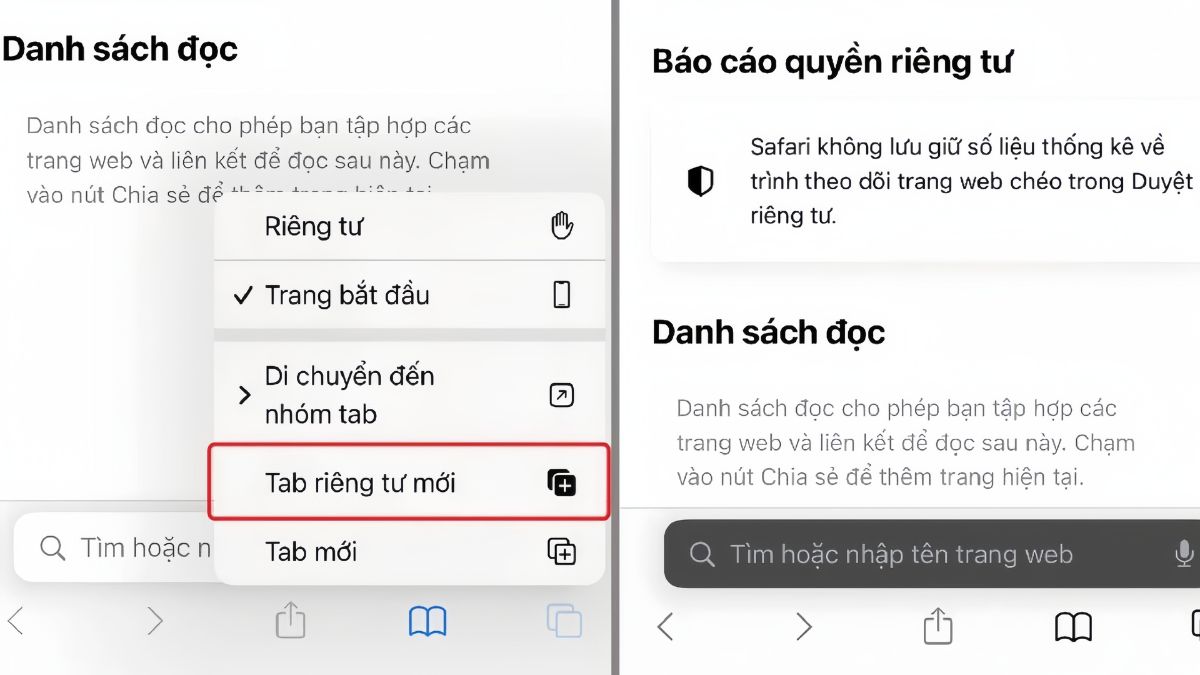 Mẹo dùng không lưu lại lịch sử trên iPhone