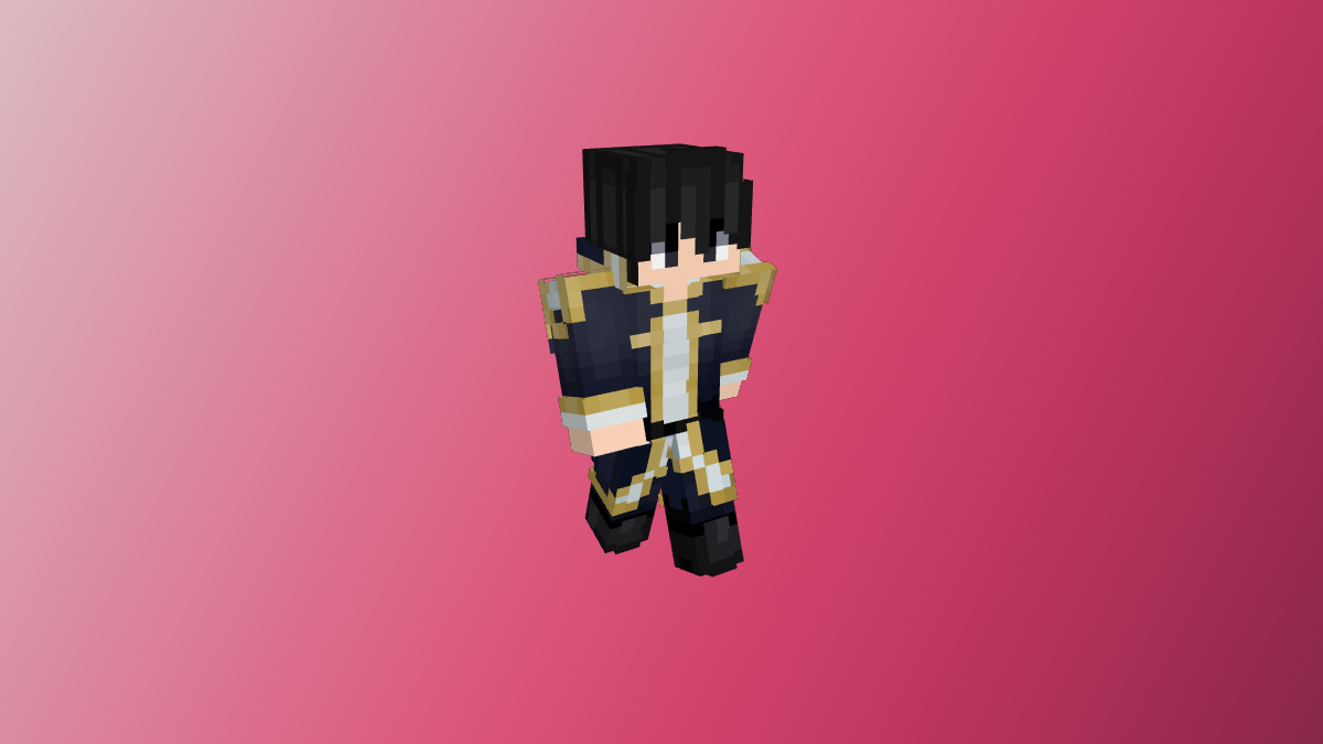 Skin Minecraft Kirito đẹp