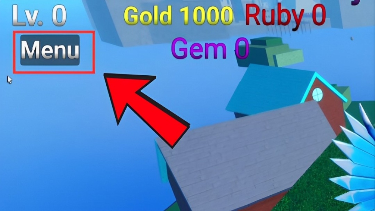 Cách nhập code Rung Sea Roblox - bước 1