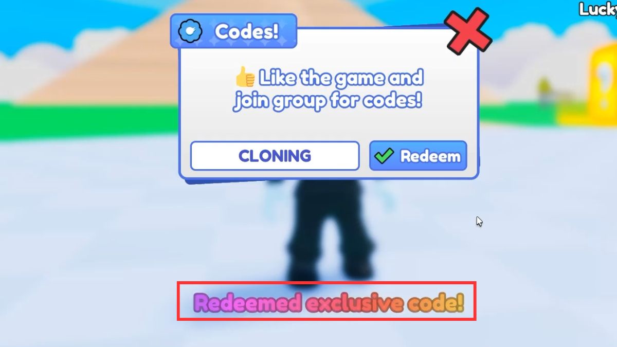 Cách nhập code Clone Simulator - bước 3