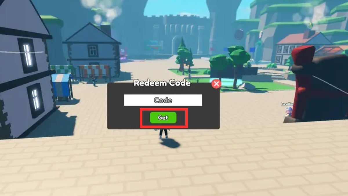 Hướng dẫn cách nhập code Units Battlegrounds - bước 3