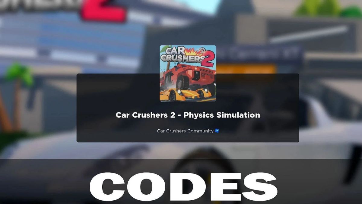 Lưu ý khi nhập code Car Crushers 2