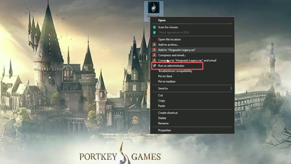 Cách tải Hogwarts Legacy Việt hóa - bước 4