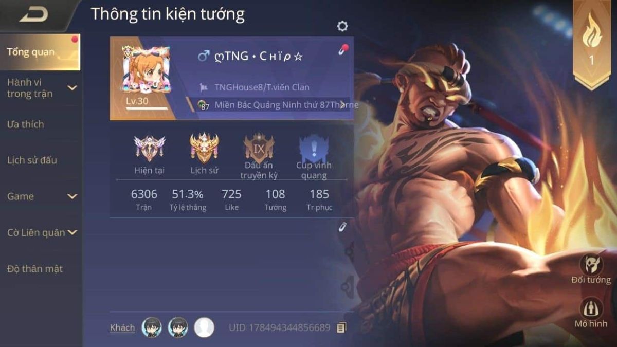 tài khoản Acc Liên Quân free miễn phí mới phổ biến