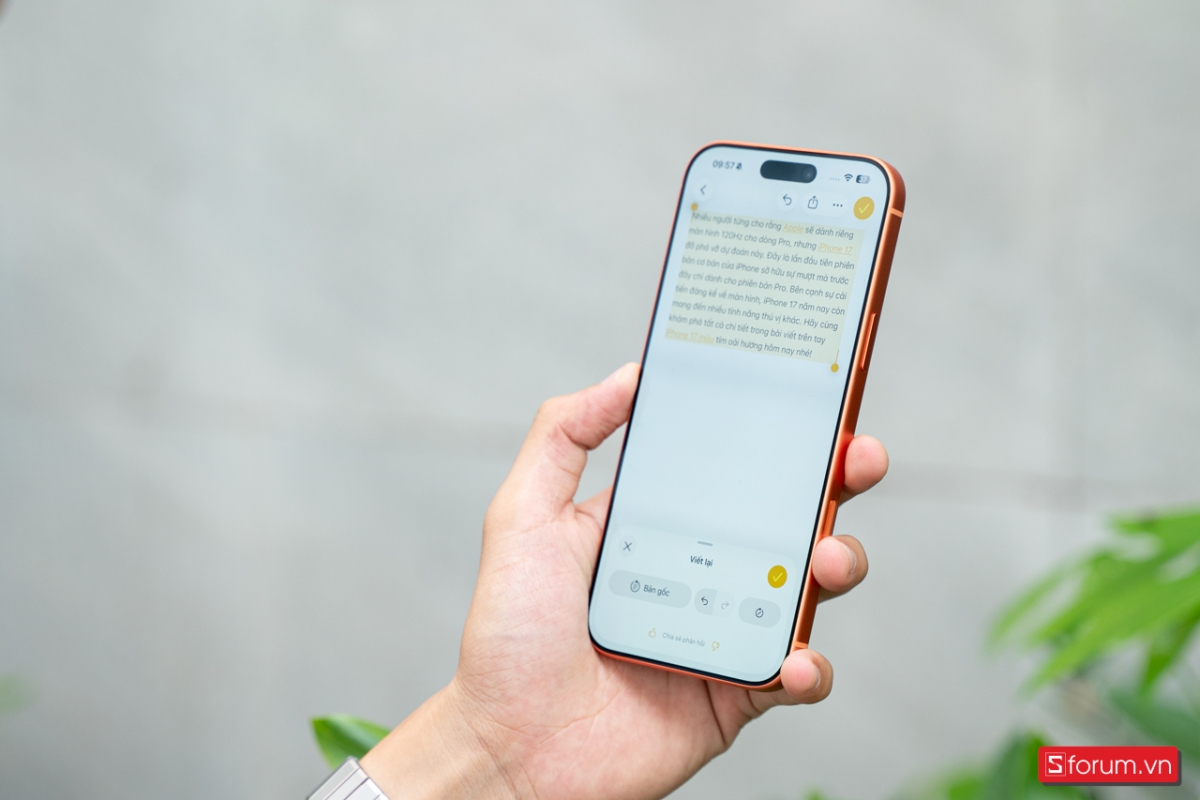 Apple Intelligence giúp nâng tầm trải nghiệm sử dụng của người dùng